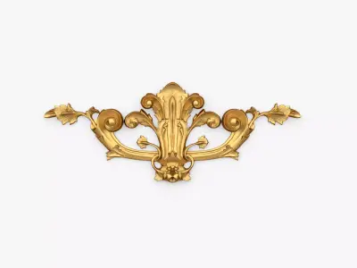 Classic decor ornament 282 3D model