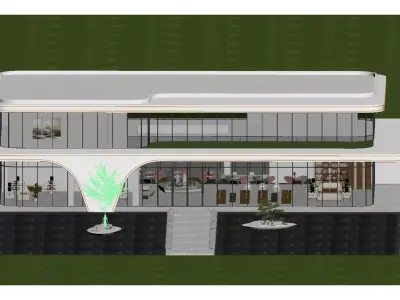 Minimalist Modern Style 3D model