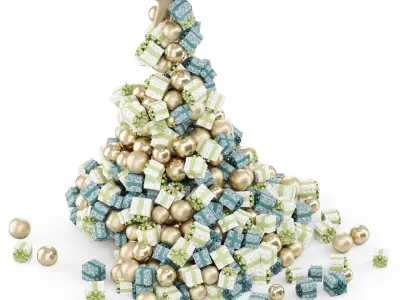 New YearTree 03  3D model