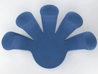 Chair arm 3D model