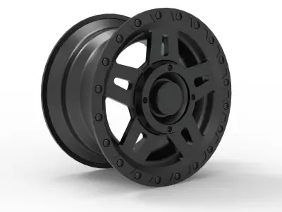 car rim design 3D print model