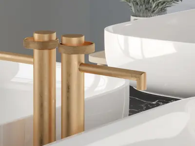 luxury bathroom cabinet no 147 3D model