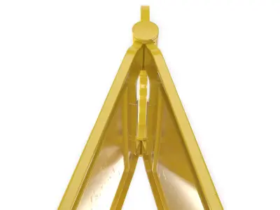 Closed For Cleaning Sign 3D model