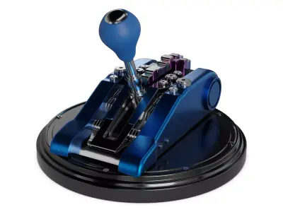 Racing Handbrake 3D model