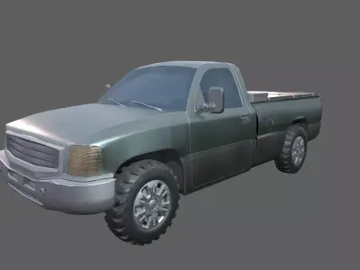 Pickup truck 3D model