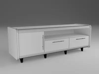 console design table Free 3D model