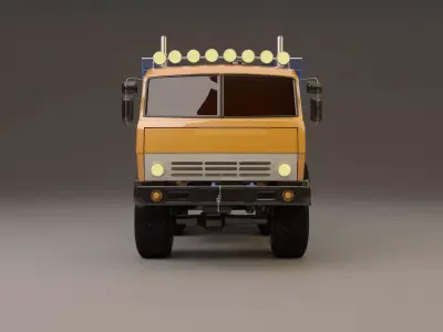 KAMAZ TRUCK 3D model