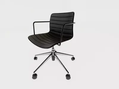 Free Animated 3D Chair Model  Multiple Formats Included Free low-poly 3D model
