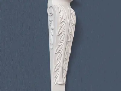 Decorative Corbel 3D model 7
