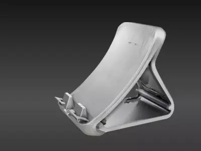 Luxury Minimalist Phone Stand 3D Model Print-Ready Low Poly  Low-poly 3D model