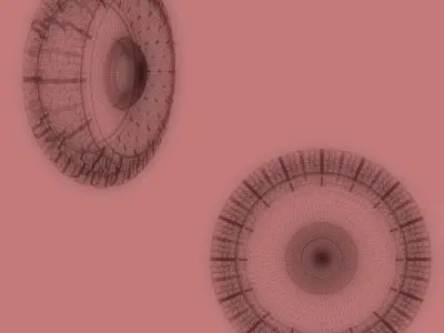 Goodyear Oxygene wheel 3D model