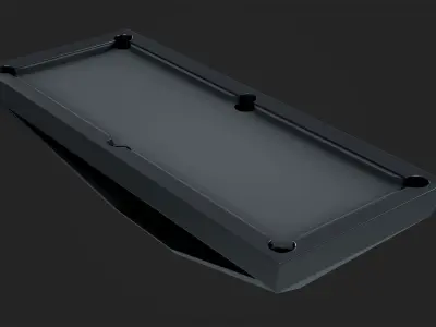 Billiard Table Low-poly 3D model