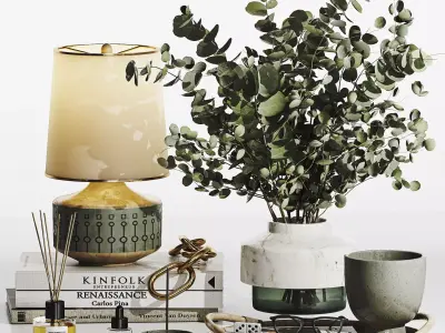 Decorative Set 011 3D model