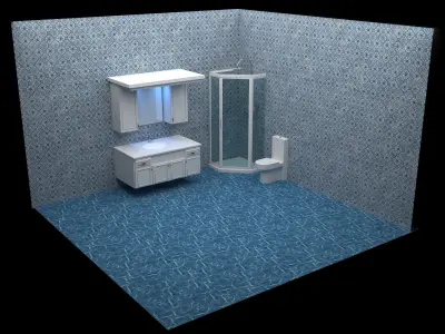 Bathroom 3  3D model