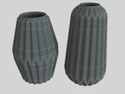 bloomingville vases 3D model