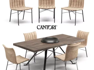 Cantori Artu and Ginevra 3D model