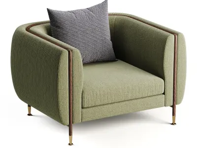 ARMCHAIR BARLOW 3D model