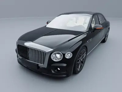 Benthley 2020 With Interior HQ 3D model