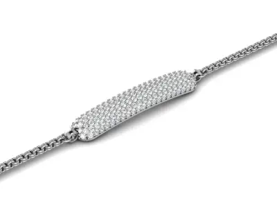 Women Bracelet 3D print model 5