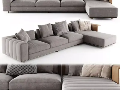 Modern FREEMAN sofa 03 3D model