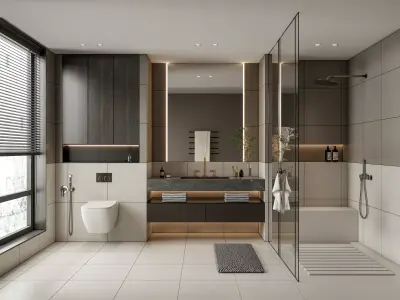 Bathroom 41 3D model