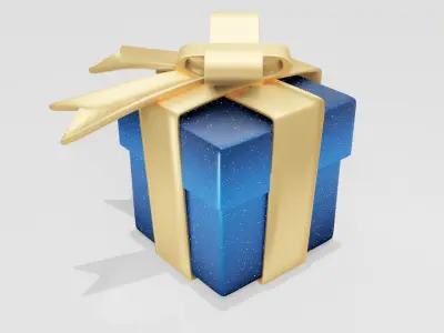 Gift Box 3D model