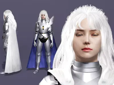 Realistic Griffith 3D Model  Next-Gen Quality  UE Engine Ready 3D model