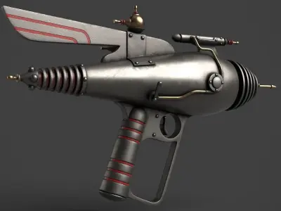 Fantasy Gun 10 3D model