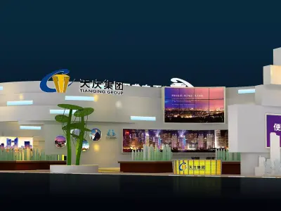 Exhibition - Area - 34X16-3DMAX2012-04 3D model
