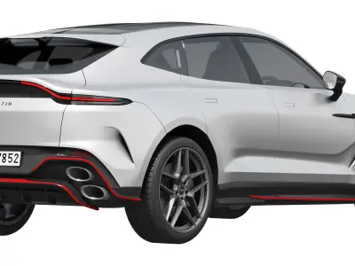 Aston Martin DBX S 2026 3D model