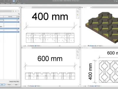 Grass Paver 3D model