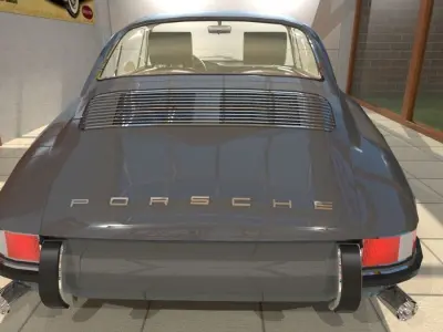 Porsche 911S 1967 3D model