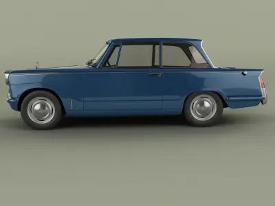 Triumph Herald 1200 Saloon  3D model