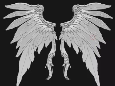Wings 3D print model
