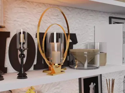 Modern Deco 2 3D model