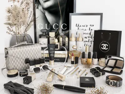 decorative set 36 3D model