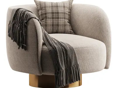 Armchair DORIS 3D model