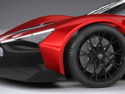 Zenvo Aurora Agil 2026 3D model