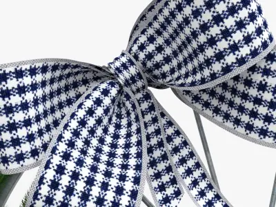 Wreath For Christmas Low-poly 3D model