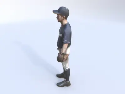 Softball 3D model