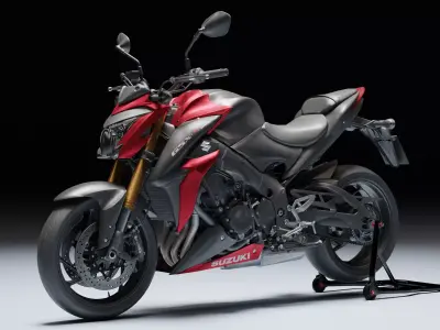 Suzuki GSX R 1000 2018 Low-poly 3D model