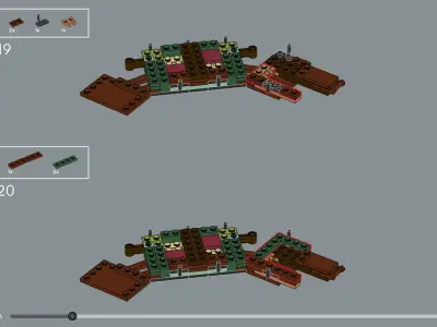 TwindBricks3D - 10340 Wreath 3D print model