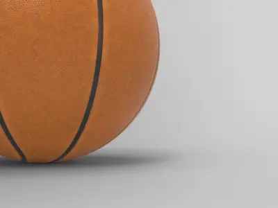 Basketball Ball Low-poly 3D model 18
