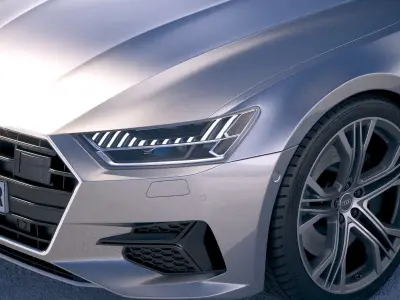 Audi A7 Sportback 2018 3D model