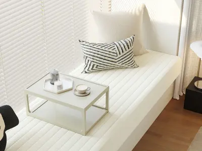 Modern residential indoor 3D model