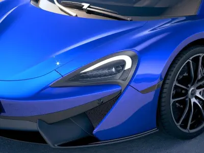 McLaren 570S Spider 2018 3D model