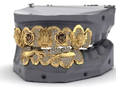 Custom Grillz 3D print model