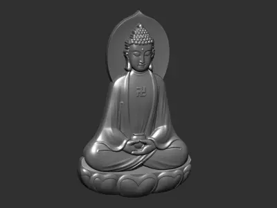 buddha 3D print model buy