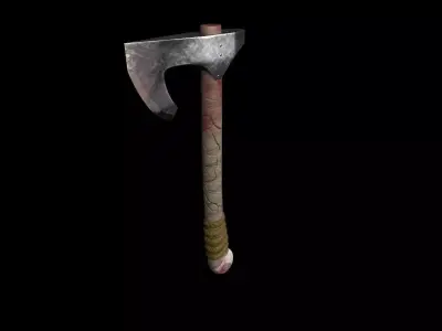 Medieval Axe 3D model