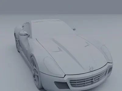 Ferrari 599 GTB Fiorano 3D model